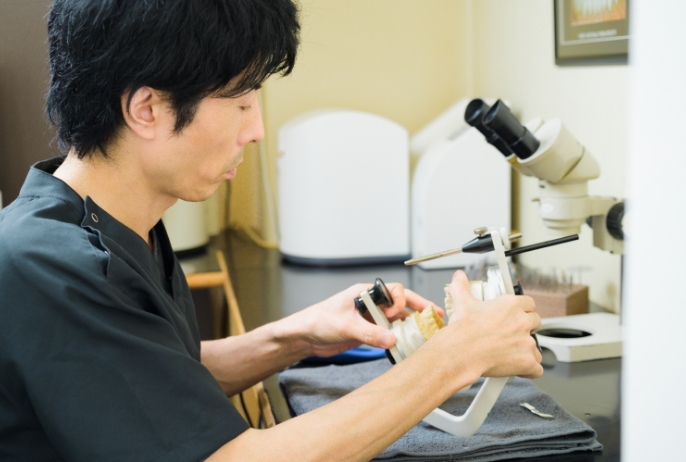 専属の歯科技工士が常駐