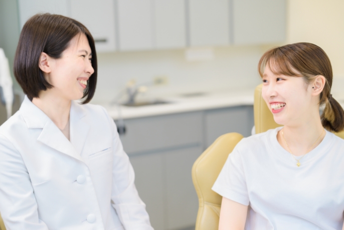 セラミック治療やホワイトニング後に