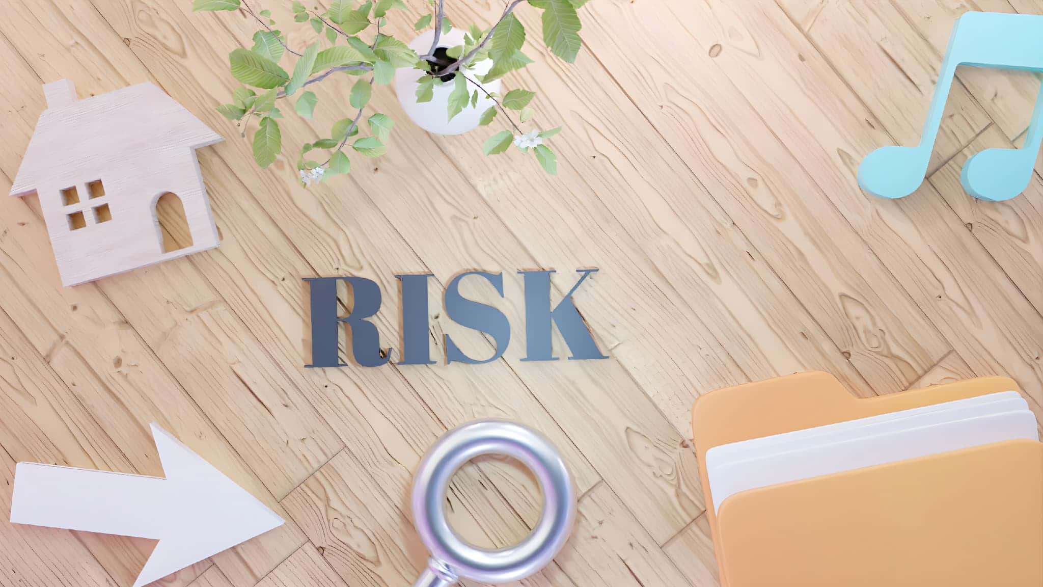 インプラント治療後の歯磨きを怠るリスクを示す文字